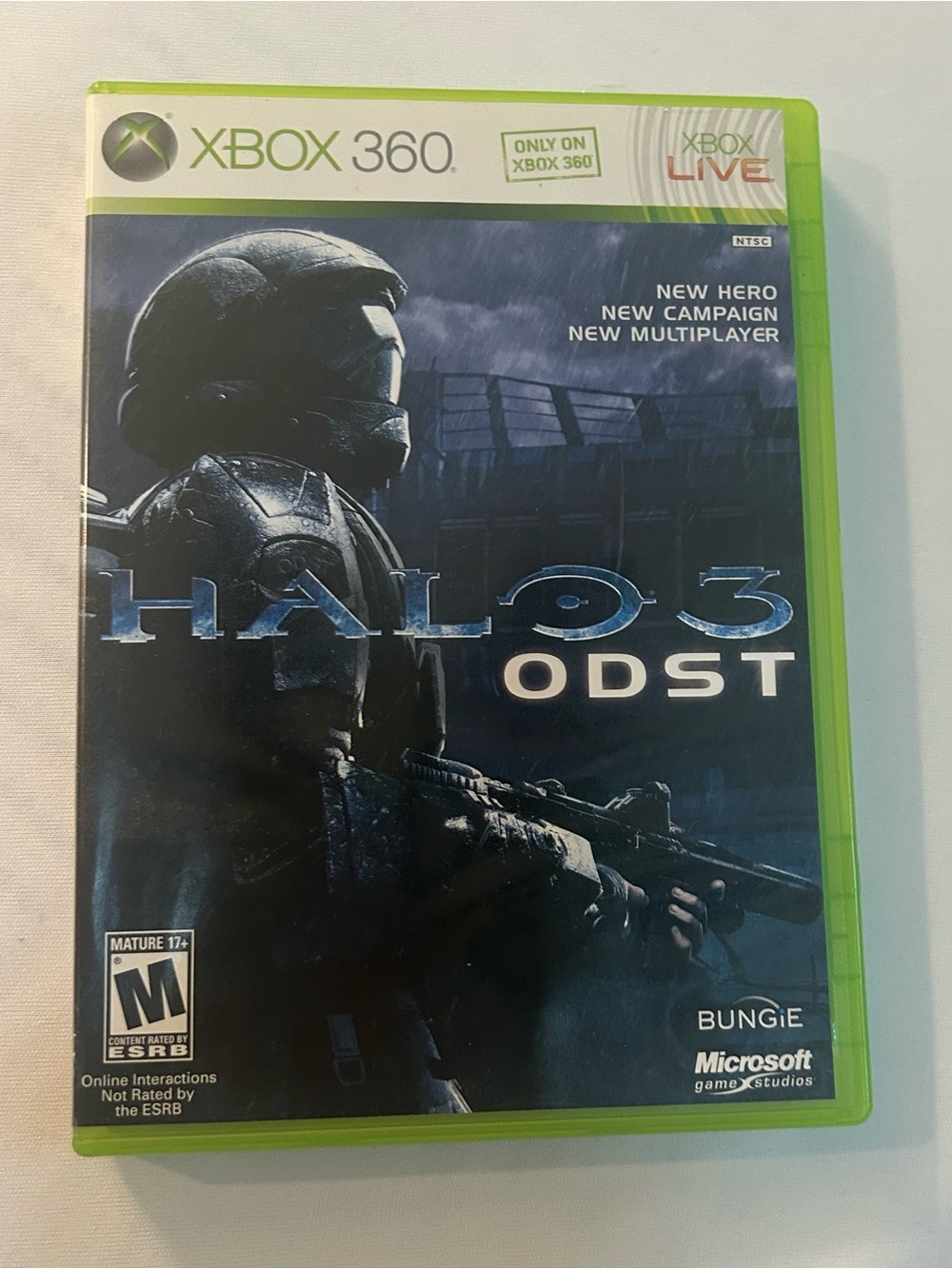 Halo 3: ODST for - Black Cover